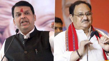 Maharashtra Political Crisis: BJP Chief JP Nadda Meets Former CM Devendra Fadnavis